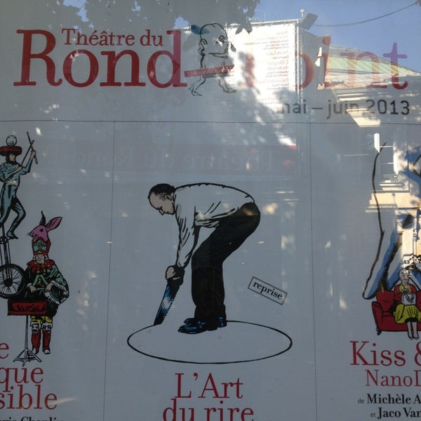 Photo prise au Théâtre du Rond-Point par Manon T. le6/4/2013