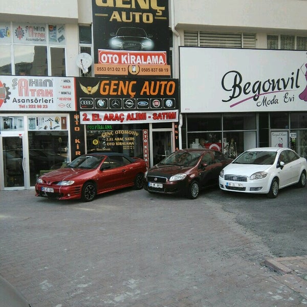 genc auto rent a car otomotiv kocasinan kayseri