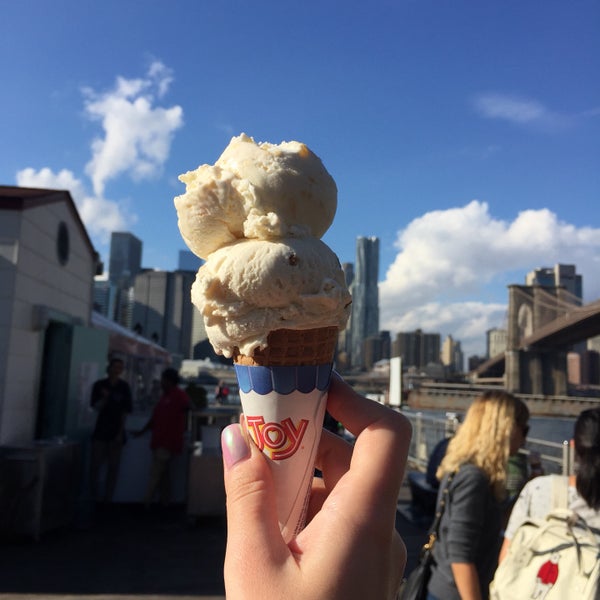 Photo taken at Brooklyn Ice Cream Factory by Yuliia F. on 11/2/2017