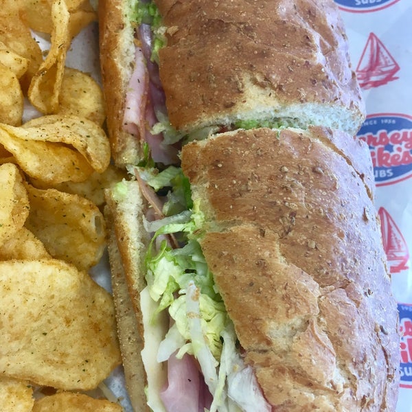 Photo taken at Jersey Mike&#39;s Subs by T. Frank S. on 2/8/2017