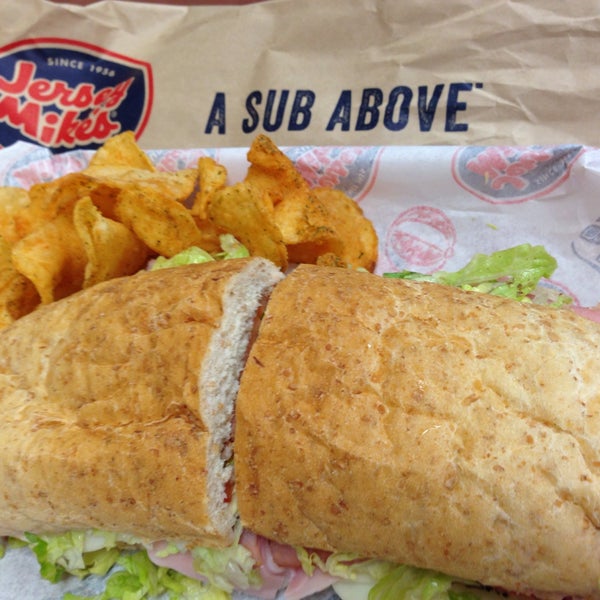 Photo taken at Jersey Mike&#39;s Subs by T. Frank S. on 12/20/2015