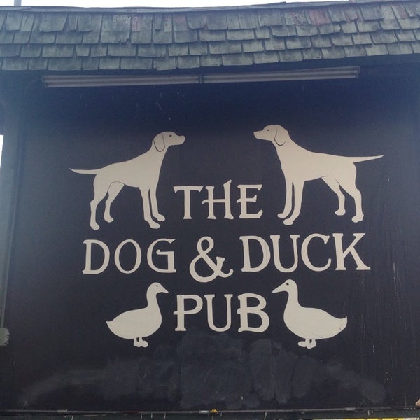 Photo taken at The Dog &amp; Duck Pub by T. Frank S. on 10/30/2014
