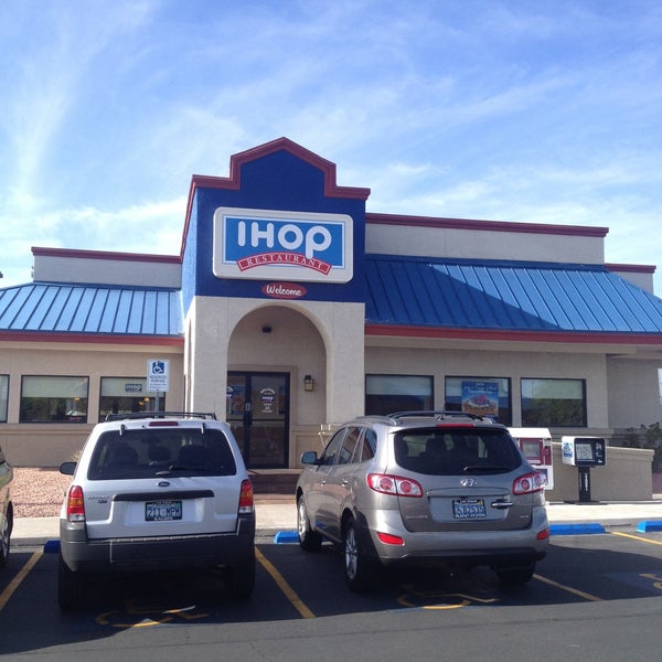 Menu at IHOP restaurant, Las Vegas, S Rainbow Blvd