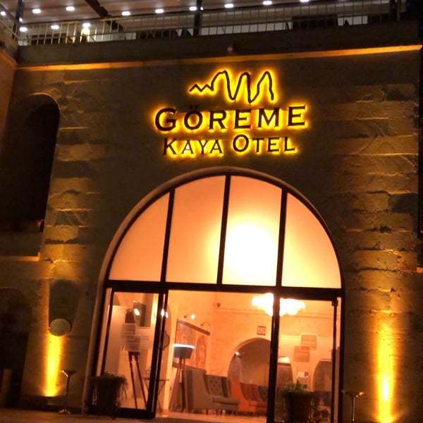 Photo taken at Göreme Kaya Hotel by غزال ز. on 10/14/2021