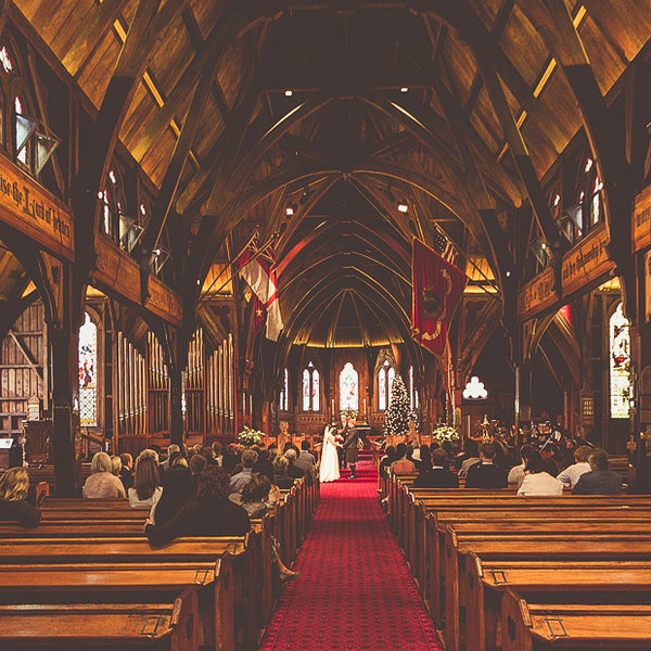 A beautiful historic Anglican church in Wellington. A wonderful classic wedding venue - von photography www.wellingtonphotography.net
