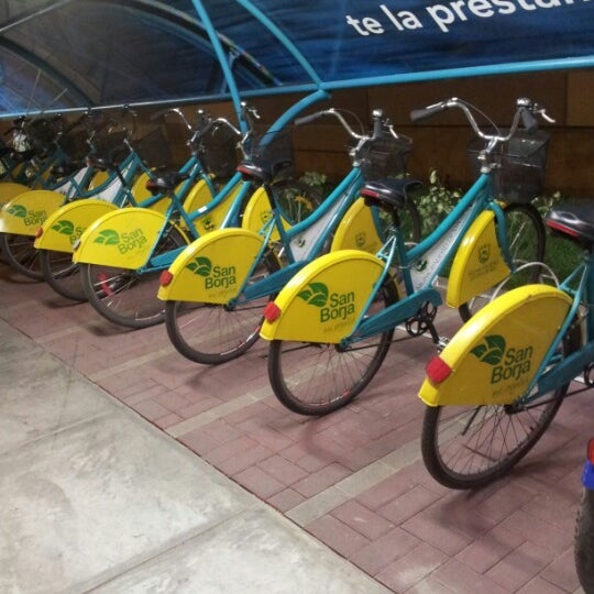 Estación De Bicicletas San Borja Sur - Alquiler de bicicletas/Bicicletas  públicas en Lima