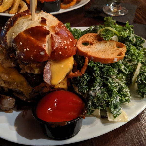 Photo taken at Left Bank Burger Bar by Russell S. on 10/19/2019