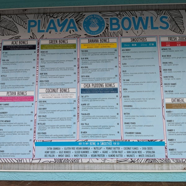 Photo taken at Playa Bowls by Russell S. on 7/3/2019