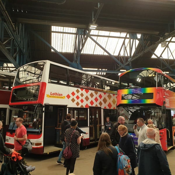Bus depot. Bus depot