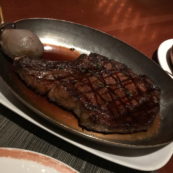 Dry aged ribeye was nothing remarkable to me. Meat was on the tough side and the flavor was forgettable. Disappointing for a “top” steakhouse. Worth? No. Would I return? No. 2/5