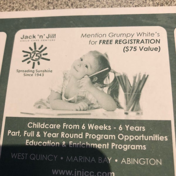 Grumpy White's Merrymount Quincy, MA