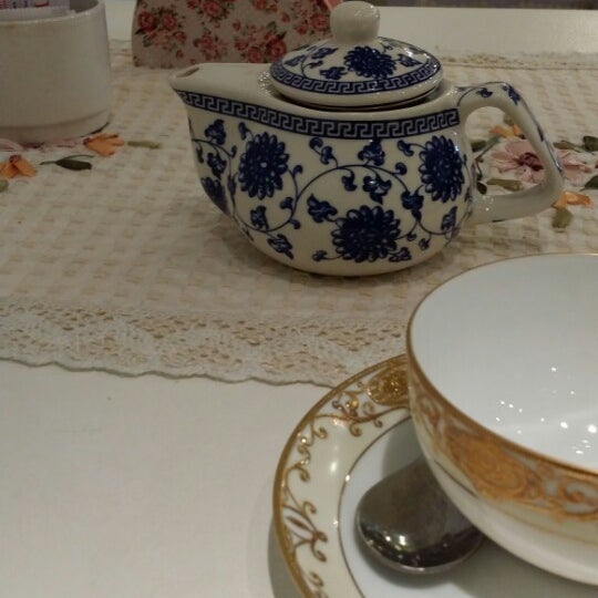 Photo taken at Alice&#39;s Tea House by Paula D. on 5/4/2014