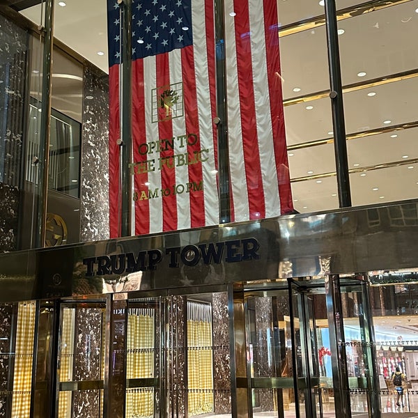 Photo taken at Trump Tower by Jim L. on 8/23/2023