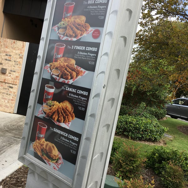 Photo taken at Raising Cane&#39;s Chicken Fingers by Amanda D. on 11/2/2016