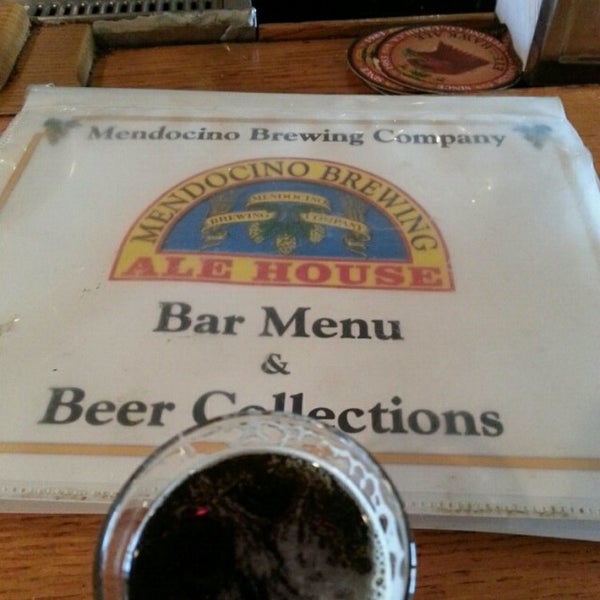 Photo taken at Mendocino Brewing Ale House by Tim F. on 2/22/2015