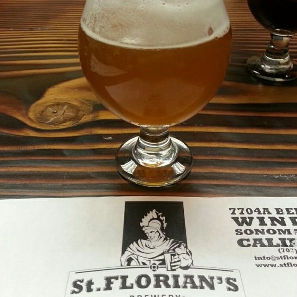 Photo taken at St. Florian&#39;s Brewery by Tim F. on 2/22/2015