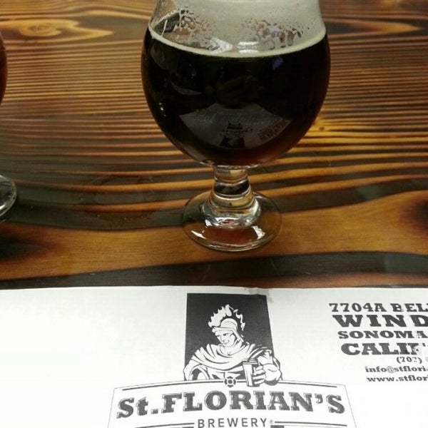 Photo taken at St. Florian&#39;s Brewery by Tim F. on 2/22/2015