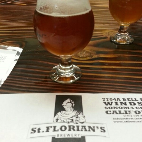 Photo taken at St. Florian&#39;s Brewery by Tim F. on 2/22/2015