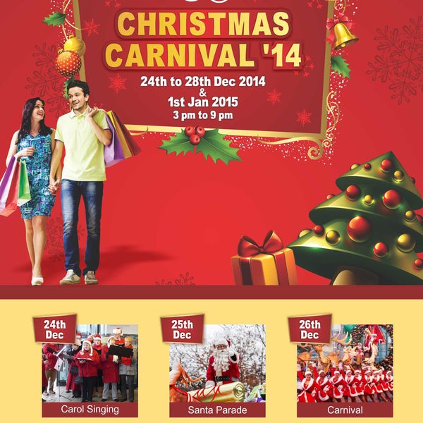 The infinite fun of Christmas is back again! Join the Infiniti Christmas Carnival at #InfinitiMall- Malad.