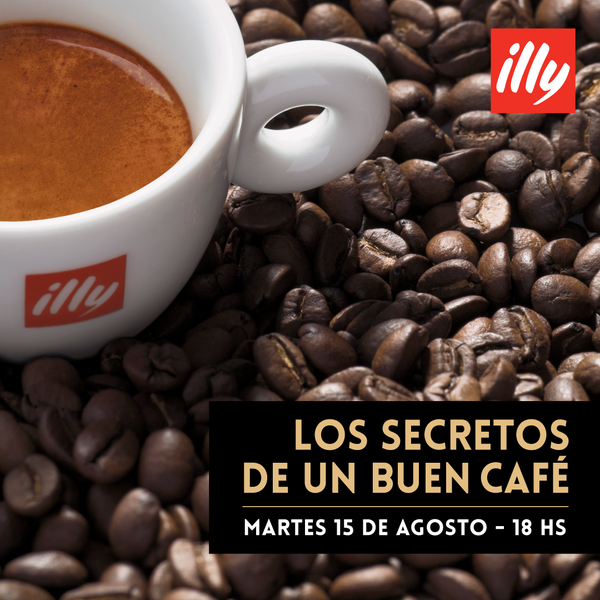¡Vení a descubrir los secretos del café de la mano de illy! El 15/9 a las 18 h en Gourmand. 👉 Inscripción: reservasgourmand@gmail.com - (011) 48147530 👉 Costo: $400.