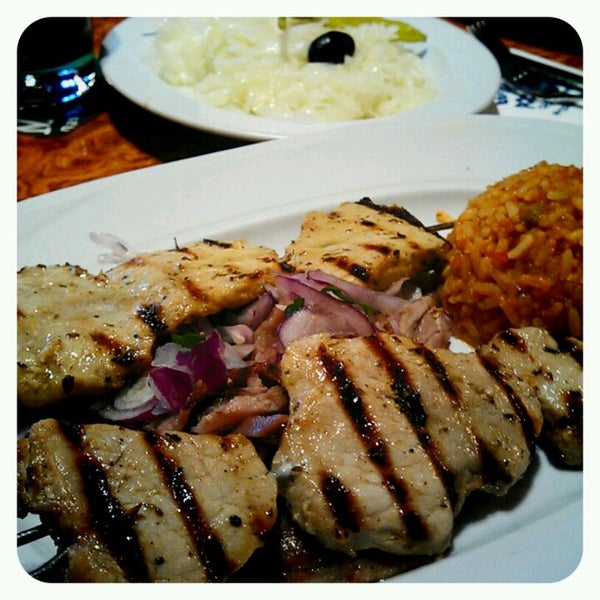 Try the mixed grill plates like "Fino Teller". Delicious.