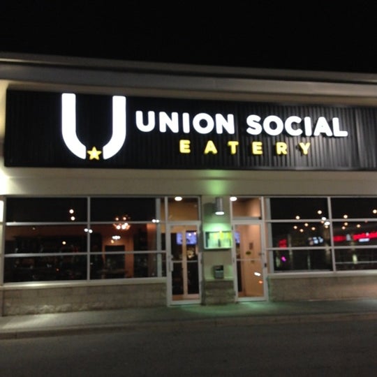 Photo taken at Union Social Eatery by Chauncey H. on 11/19/2012
