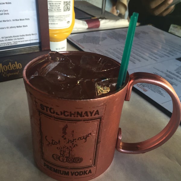 The Moscow mule is so good must try