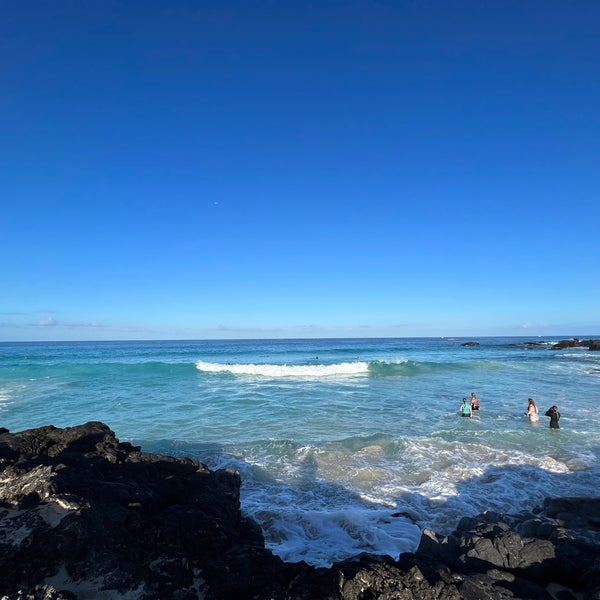 Kua Bay Beach in Kalaoa