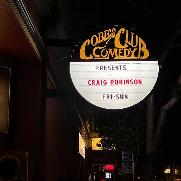 Photo taken at Cobb&#39;s Comedy Club by Brodie O. on 2/20/2023