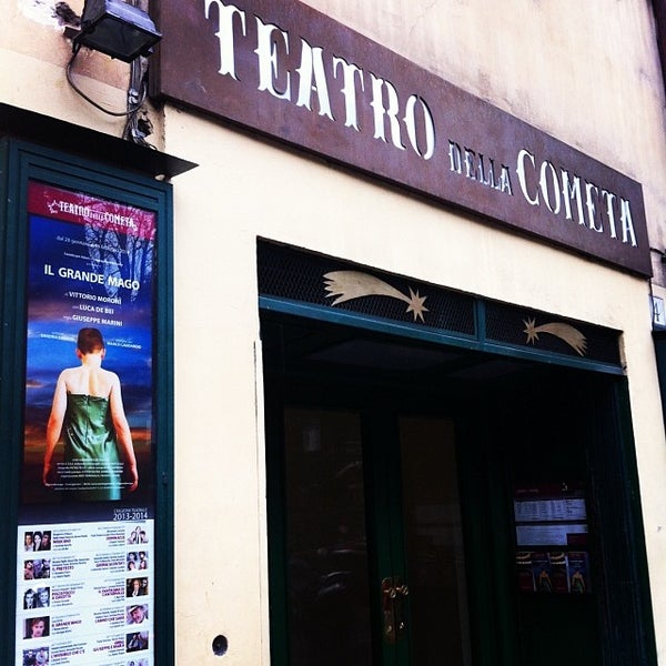 Photo taken at Teatro Della Cometa by Simone P. on 2/4/2014