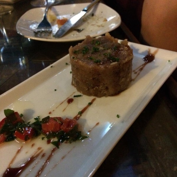 Great place - we loved everything about this place. Tuna tartare, shiitake mushroom and goat cheese salad were amazing.