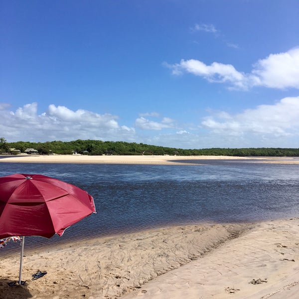 Photo taken at Praia Barra de Gramame by Germano M. on 6/30/2019