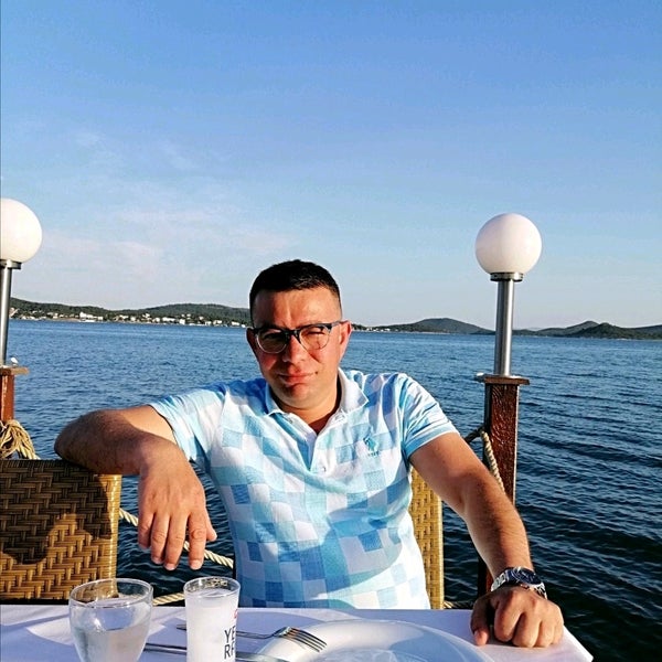 Photo taken at Hotel Deniz Cunda by Adem on 6/13/2020