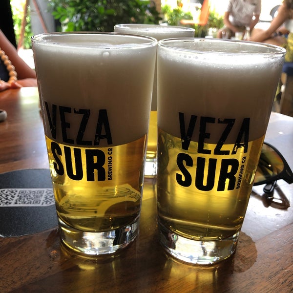 Photo taken at Veza Sur Brewing Co. by Cassio D. on 6/6/2021