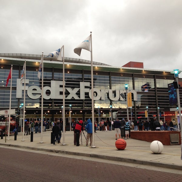 Photo taken at FedExForum by Deena D. on 5/4/2013