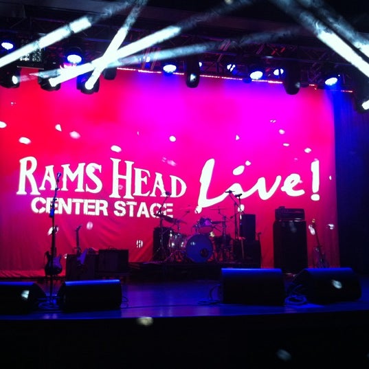 Photo taken at Rams Head Center Stage by Deena D. on 11/15/2012