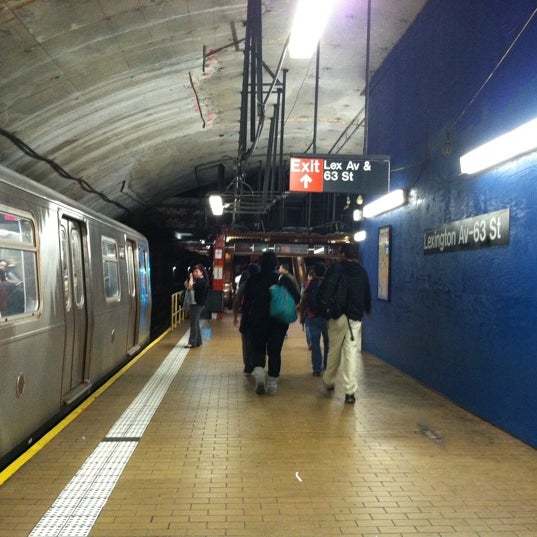 MTA Subway Lexington Ave/63rd St (F/Q) Upper East Side New York, NY