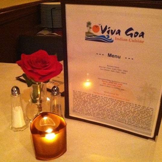 Foto diambil di Viva Goa Indian Cuisine oleh Christina H. pada 10/13/2012