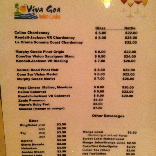 Снимок сделан в Viva Goa Indian Cuisine пользователем Christina H. 10/13/2012