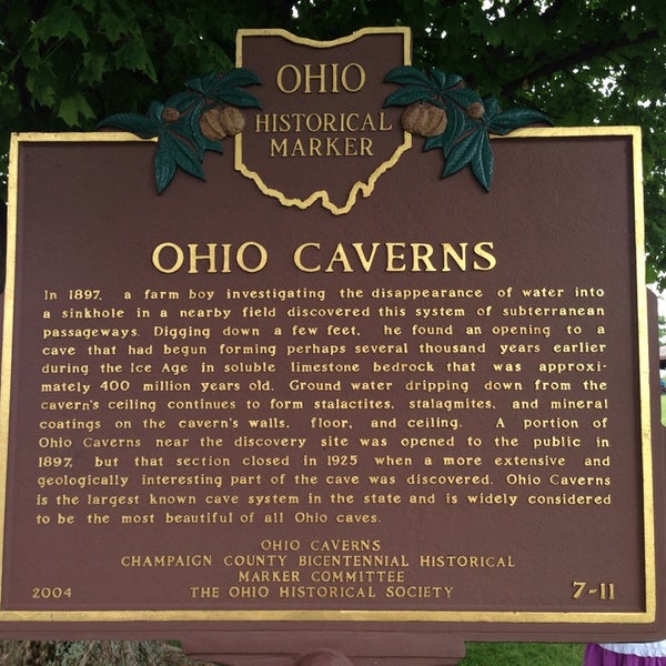 Foto tirada no(a) Ohio Caverns por Jeff E. em 6/9/2013