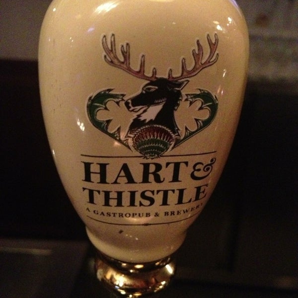 Photo taken at Hart &amp; Thistle Gastropub &amp; Brewery by Dee H. on 10/1/2013
