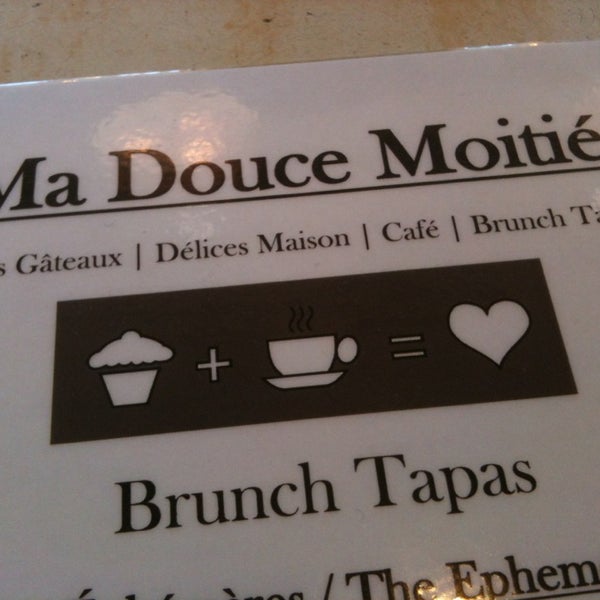 Photo taken at Ma Douce Moitié by Stephanie R. on 1/18/2014