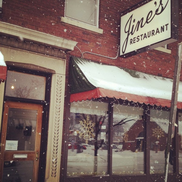 Photo taken at Jines Restaurant by Julie M. on 1/1/2013