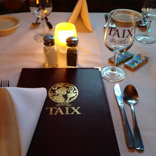 Photo taken at Taix French Restaurant by Suzie C. on 5/23/2013