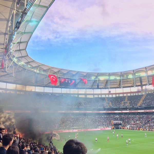 Photo taken at Tüpraş Stadyumu by Neslihan Ö. on 4/3/2020