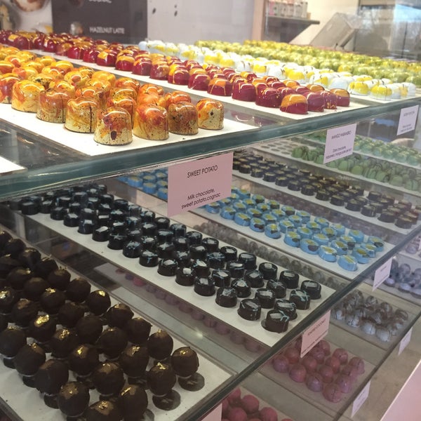 Photo taken at Kate Weiser Chocolate by ᴡ m. on 3/27/2015