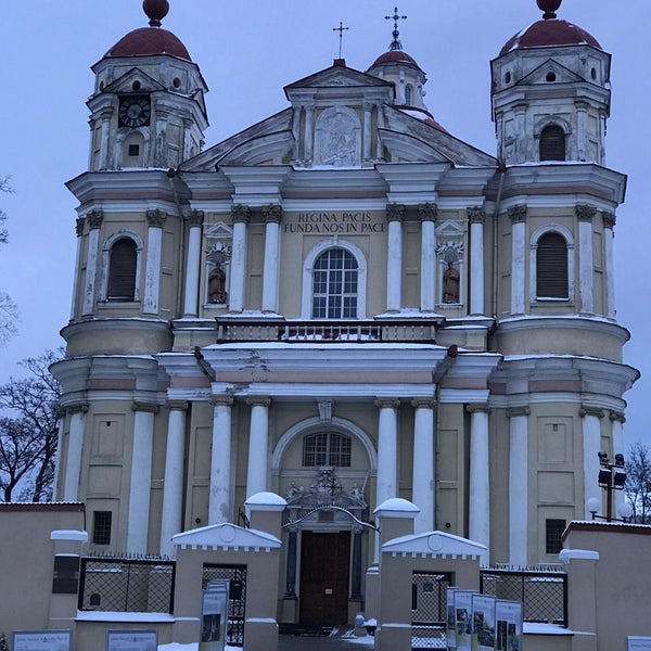 Photo taken at Šventų apaštalų Petro Ir Povilo Bažnyčia | Church of St Peter and St Paul by Oleg K. on 1/12/2019