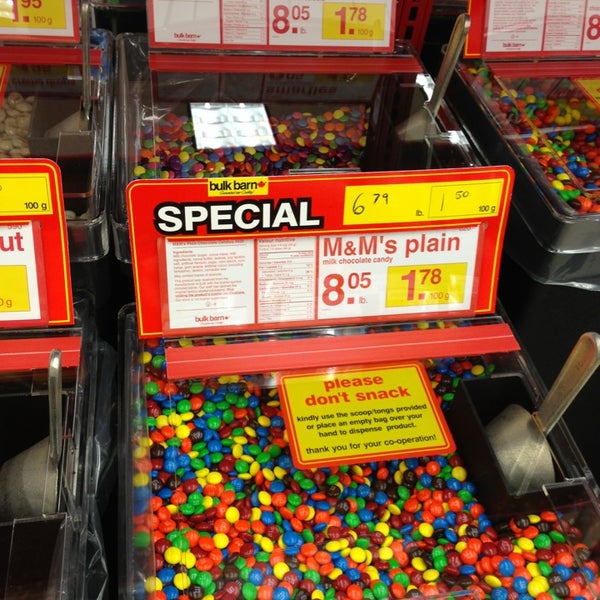 Bulk Barn Snack Place In Mckenzie Towne