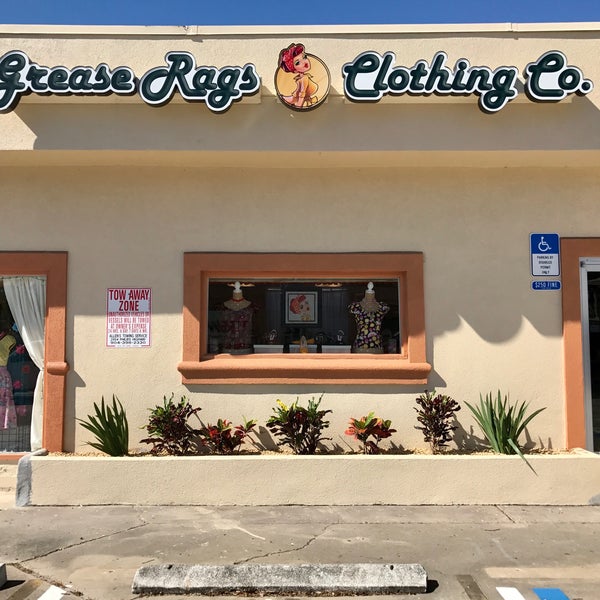 Grease Rags Clothing Company (Now Closed) Clothing Store in Jacksonville