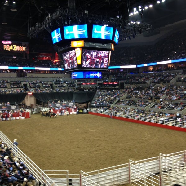 Photo taken at The San Antonio Stock Show &amp; Rodeo by John B. on 2/21/2013